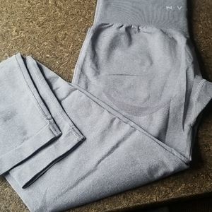 Grey Contour Seamless Leggings